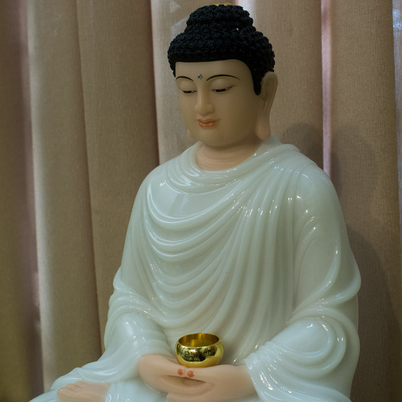 Tượng Phật Thích Ca Mâu Ni Bột Đá