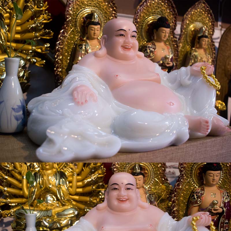 Tượng Phật Di Lặc Bằng Bột Đá