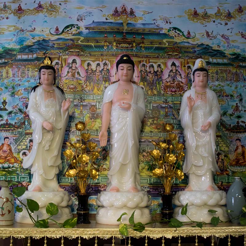 Tượng Tây Phương Tam Thánh Đài Loan