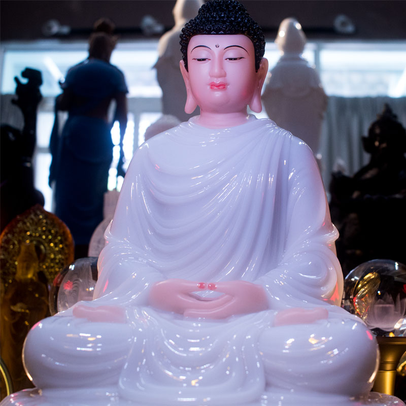 Tượng Phật Thích Ca Ngồi Đài Sen