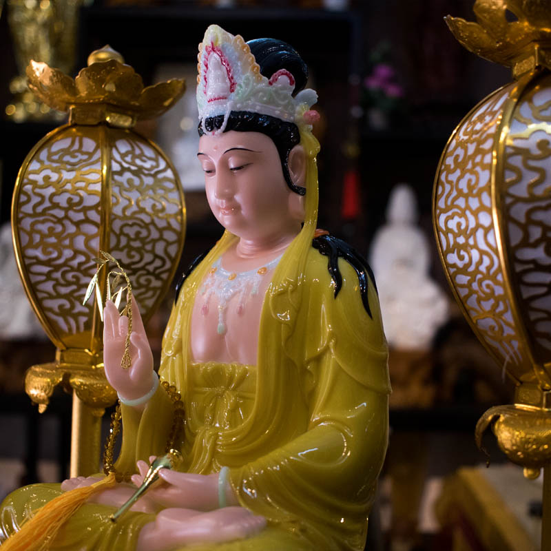 Tượng Phật Bà Quan Âm Bột Đá