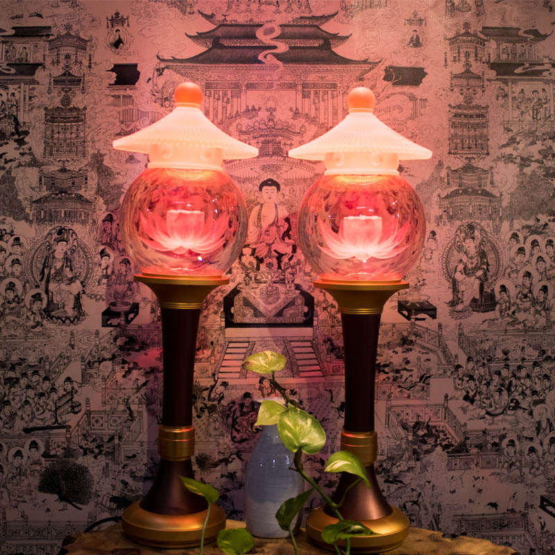 Đèn Thờ Điện Cúng Phật