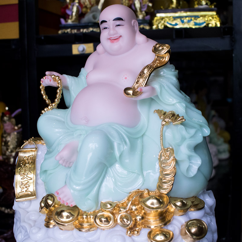 Tượng Phật Di Lặc bột đá