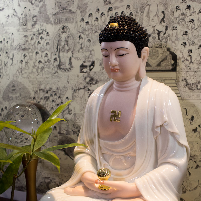 Tượng Phật A Di Đà Đá Khoáng Đài Loan
