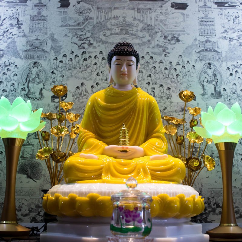Tượng Phật Dược Sư bột đá Đài Loan