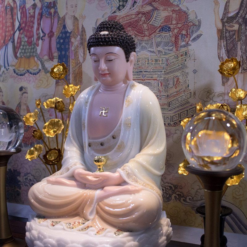 Tượng Phật A Di Đà Ngồi
