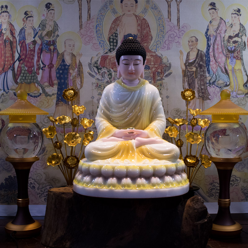 Mẫu tượng Phật Thích Ca bột đá cao cấp
