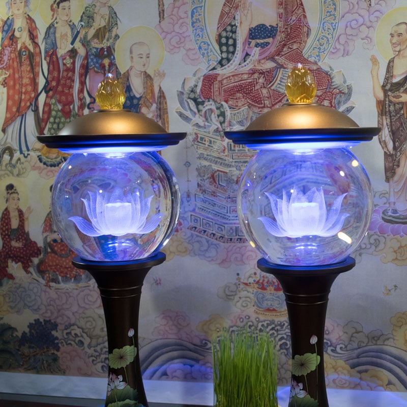 Mẫu đèn thờ Phật đẹp