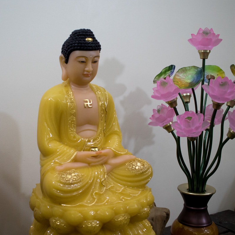 Tượng Phật Thích Ca đá cao cấp Đài Loan