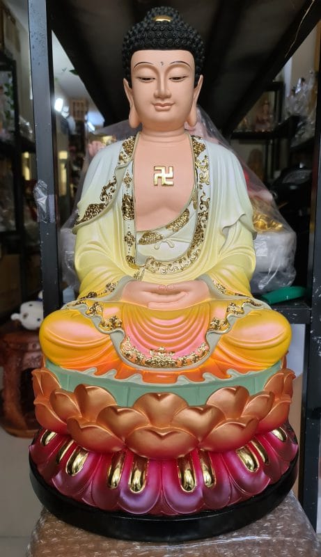 Tượng Phật A Di Đà Composite đẹp