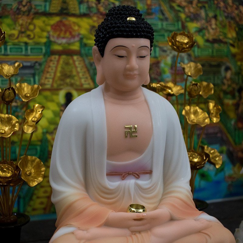 Tượng Phật Thích Ca ngồi bột đá Đài Loan