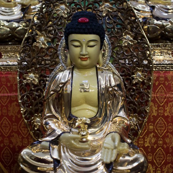 tượng Phật Dược Sư bằng đồng mạ vàng