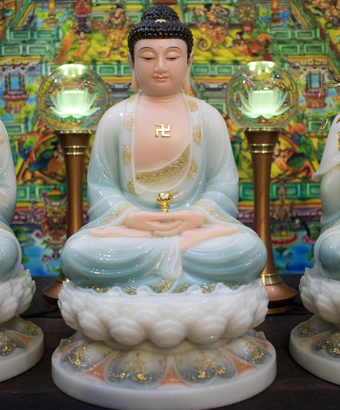 Tượng Phật Thích Ca bột đá