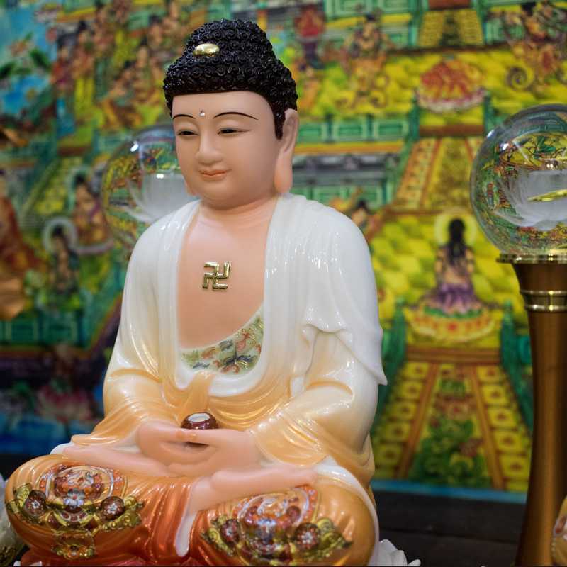 Tượng Phật Thích Ca bột đá