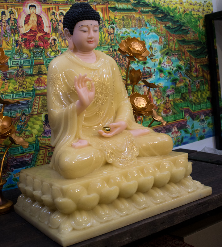 Phật Thích Ca hương vị pháp bảo thủ ấn